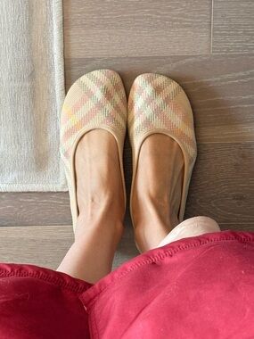 Burberry Pastel Plaid Women’s Ballet Flats EU 40